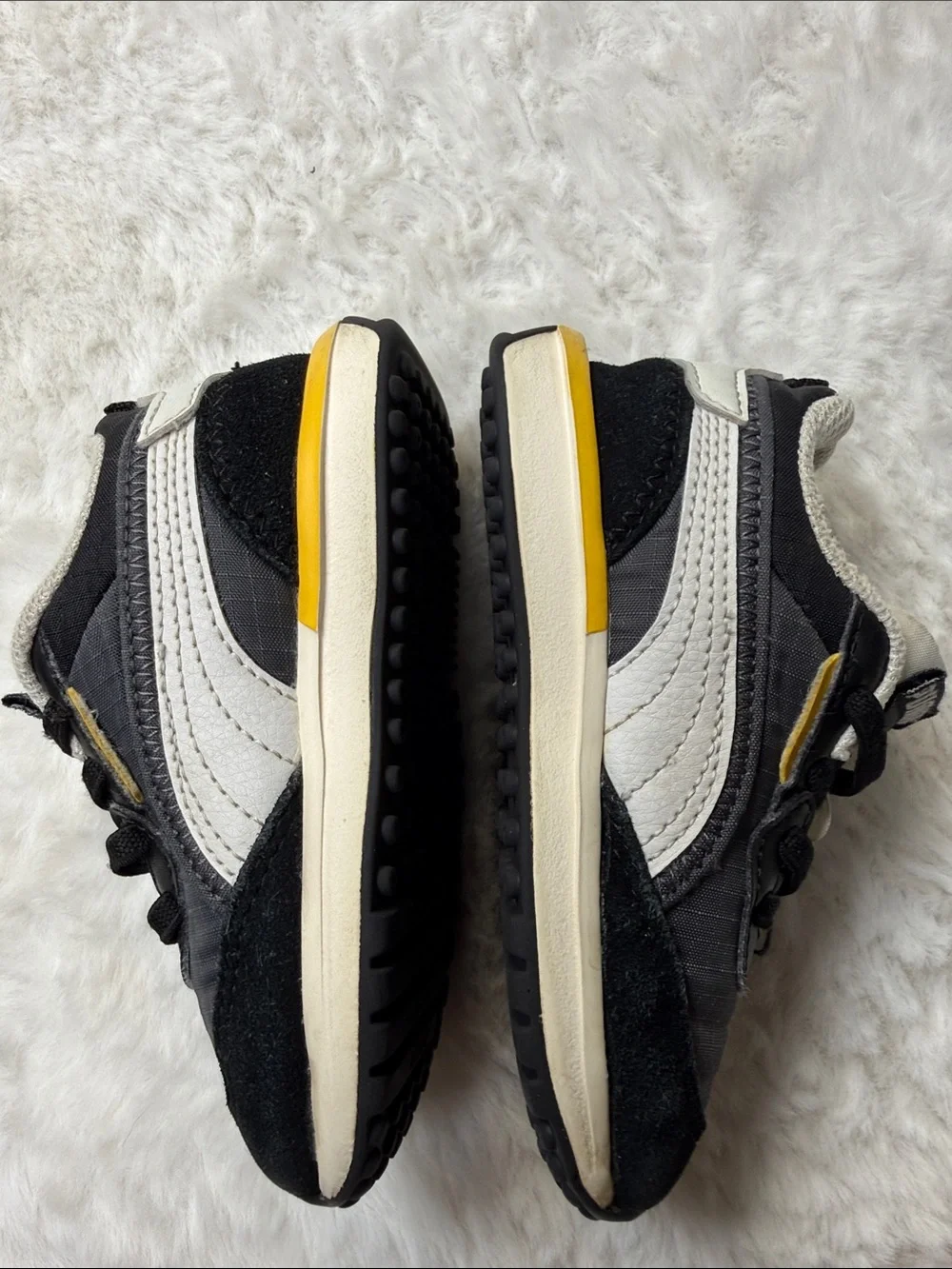 Puma City Rider Electric Sneaker Toddler Boy 7C Child Black Yellow SlipOn Walker